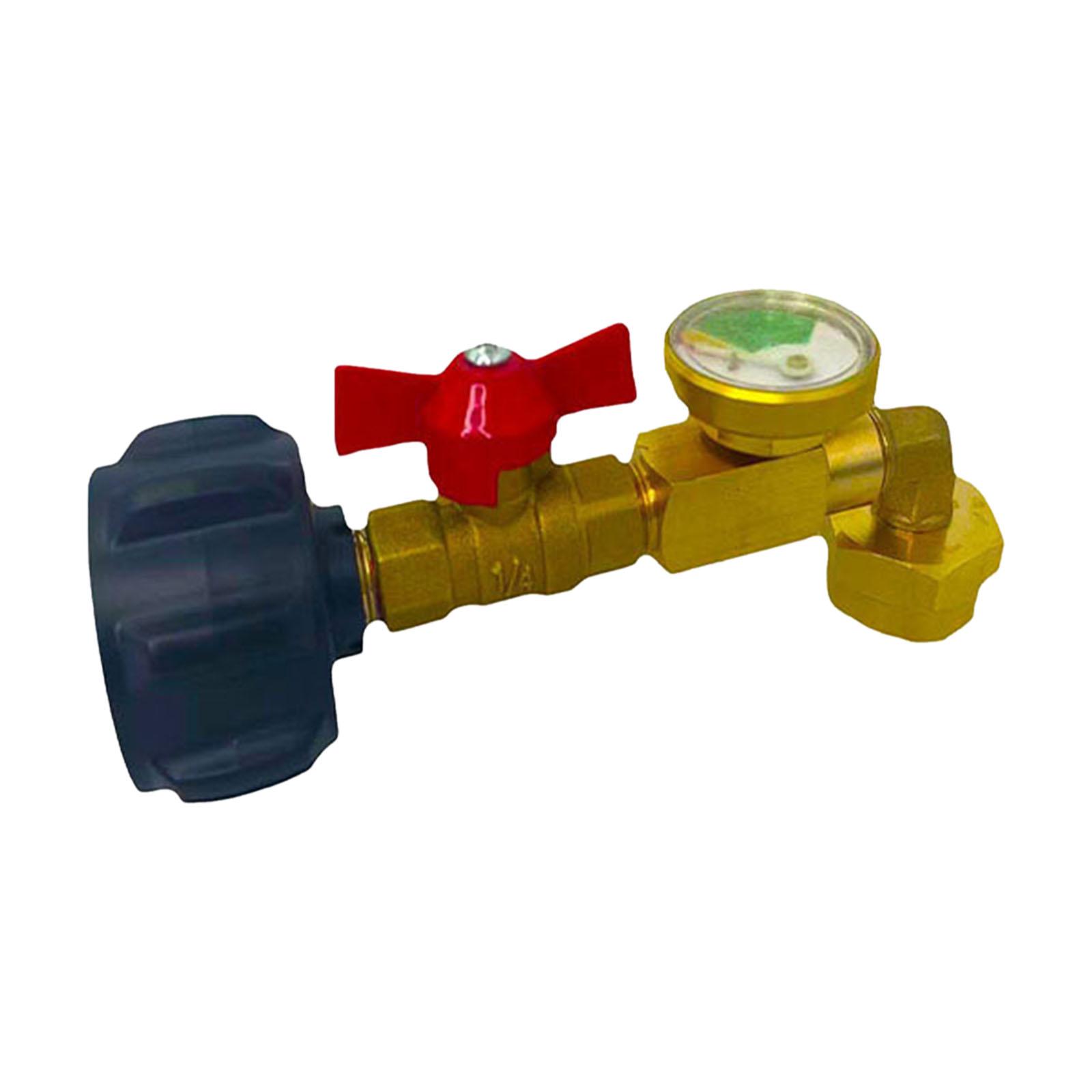 Ioensy - Adaptador De Recarga De Gas Para Tanques De 1 Lb Conector De Botella De Gas Para Parrilla Al Aire Libre