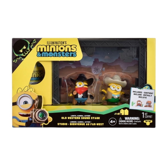 Set 2 mini figura Minions 3