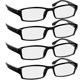 thumbnail image 1 of Gafas de lectura TruVision Readers 9501HP negras 2.00, paquete de 4, 1 of 8