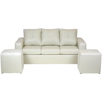 Muebles América - Living Emilia Pu Beige