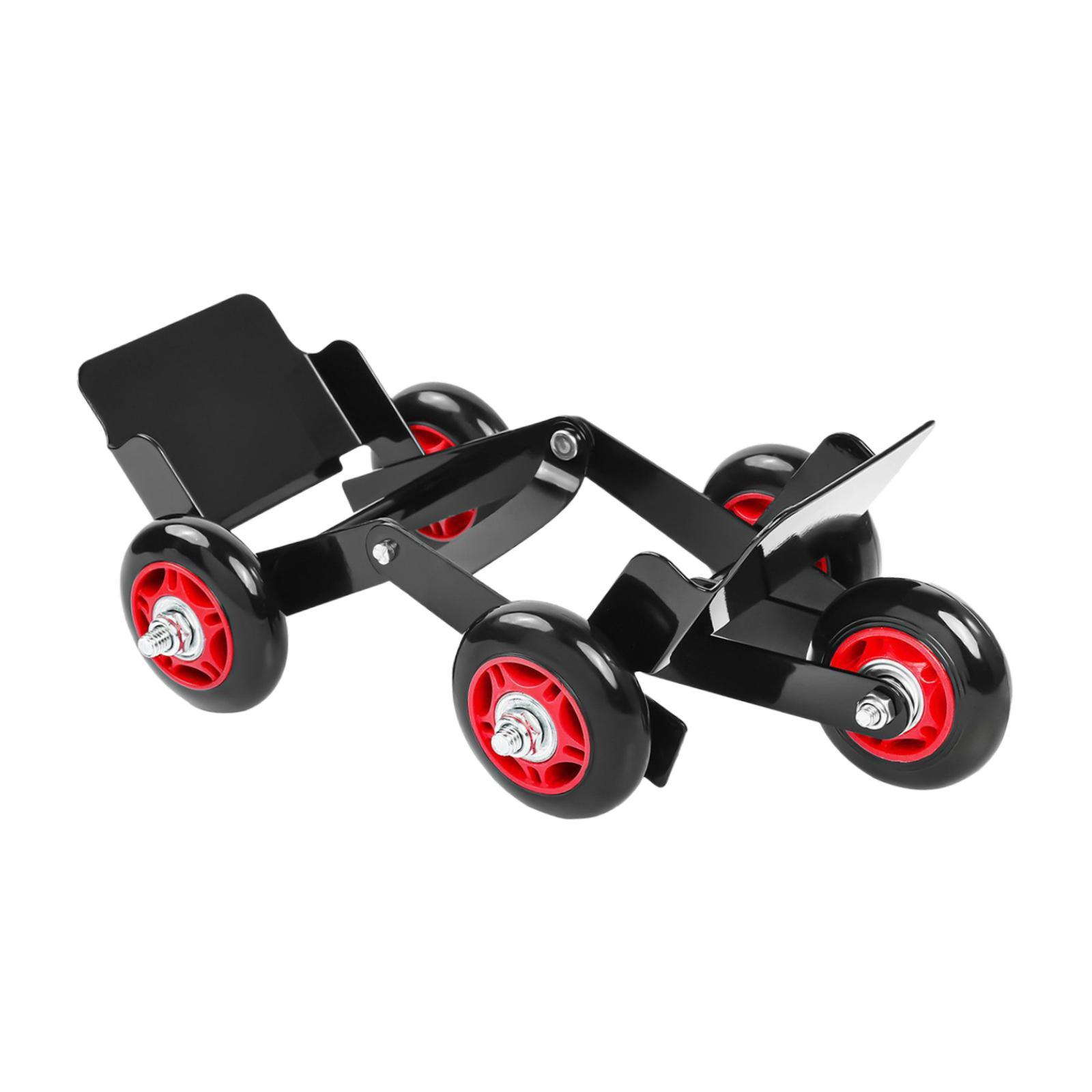 Magideal - Carretilla Elevadora Para Neumáticos Pinchados, Asistencia Para Remolque De Motocicleta, Portátil, Herramienta De Emergencia Para Mover Neumáticos De