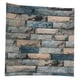 thumbnail image 3 of Adhesivo De Pared De Ladrillo 3D, Panel De Espuma Autoadhesivo, Papel Tapiz De Cocina, Azul Claro, 3 of 5
