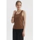 thumbnail image 1 of Polera Mujer Lisa Doble Capa Café, 1 of 4