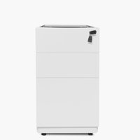 Form Office - Cajonera Metálica Pedestal Blanco