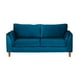 thumbnail image 1 of Sofa Milan 2C Con Resortes Pocket Tela Velvet Azul Petroleo, 1 of 3