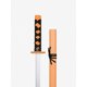 thumbnail image 1 of Katana De Madera Bokken De Práctica Con Funda Saya 73cm-Naranja, 1 of 4