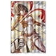 thumbnail image 1 of Cortina de ducha de Attack on Titan Mikasa Ackerman, juego de cortinas de baño con ganchos, tamaño 48 x 72 pulgadas, 1 of 3
