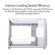 thumbnail image 2 of Funda de ordenador ASUS Prime AP201 de cristal templado microATX blanco, 2 of 7