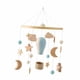 thumbnail image 5 of Guardería Móvil Cuna Cama Campana Bola De Fieltro Campanas De Viento De Madera Decoración Colgante Estilo D, 5 of 5