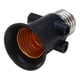 thumbnail image 3 of Soquete Enchufe Adaptador De Ampolleta E27 220v Bombilla Negro, 3 of 6