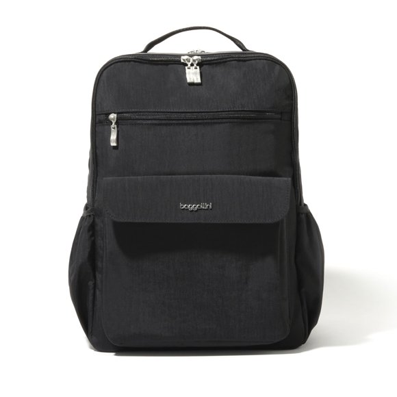 Mochila Baggallini 28x39 cm de nylon para portátil con protección RFID