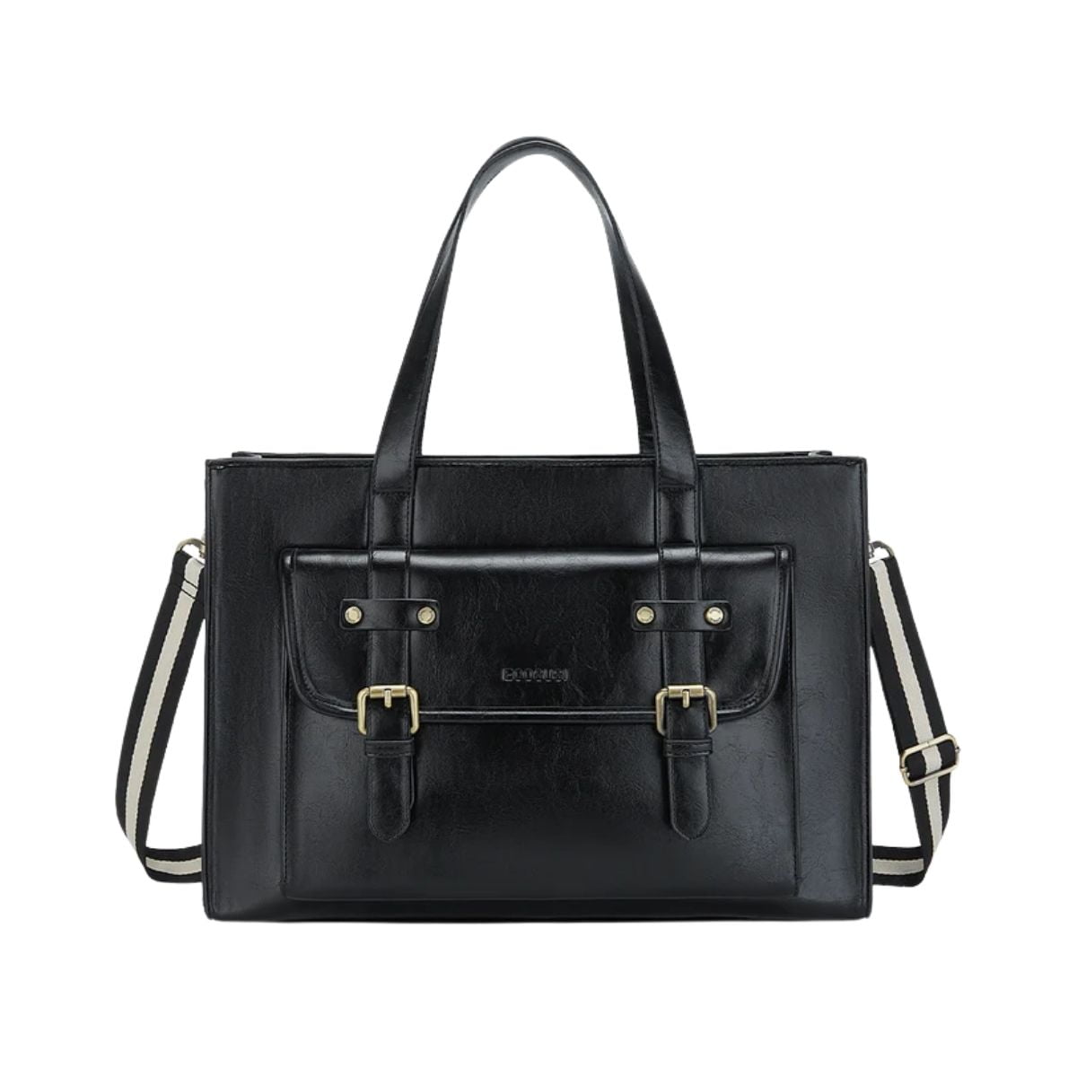 Ecosusi Bolso Tote Olivia Para Notebook 15.6" - Negro