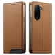 thumbnail image 1 of Funda Tipo Cartera de Cuero Sintético para XIAOMI POCO M7 Bloqueo RFID, con Ranuras para Tarjetas y Bolsillo para Efectivo, Cierre Magnético Fuerte Marrón, 1 of 4