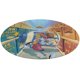 thumbnail image 1 of Pepper Ann Alfombra Redonda de Felpa Coral, Antideslizante, No Desprende Pelusas, Lavable y Duradera para Salón, Dormitorio y Habitación de Niños 60cm, 1 of 6