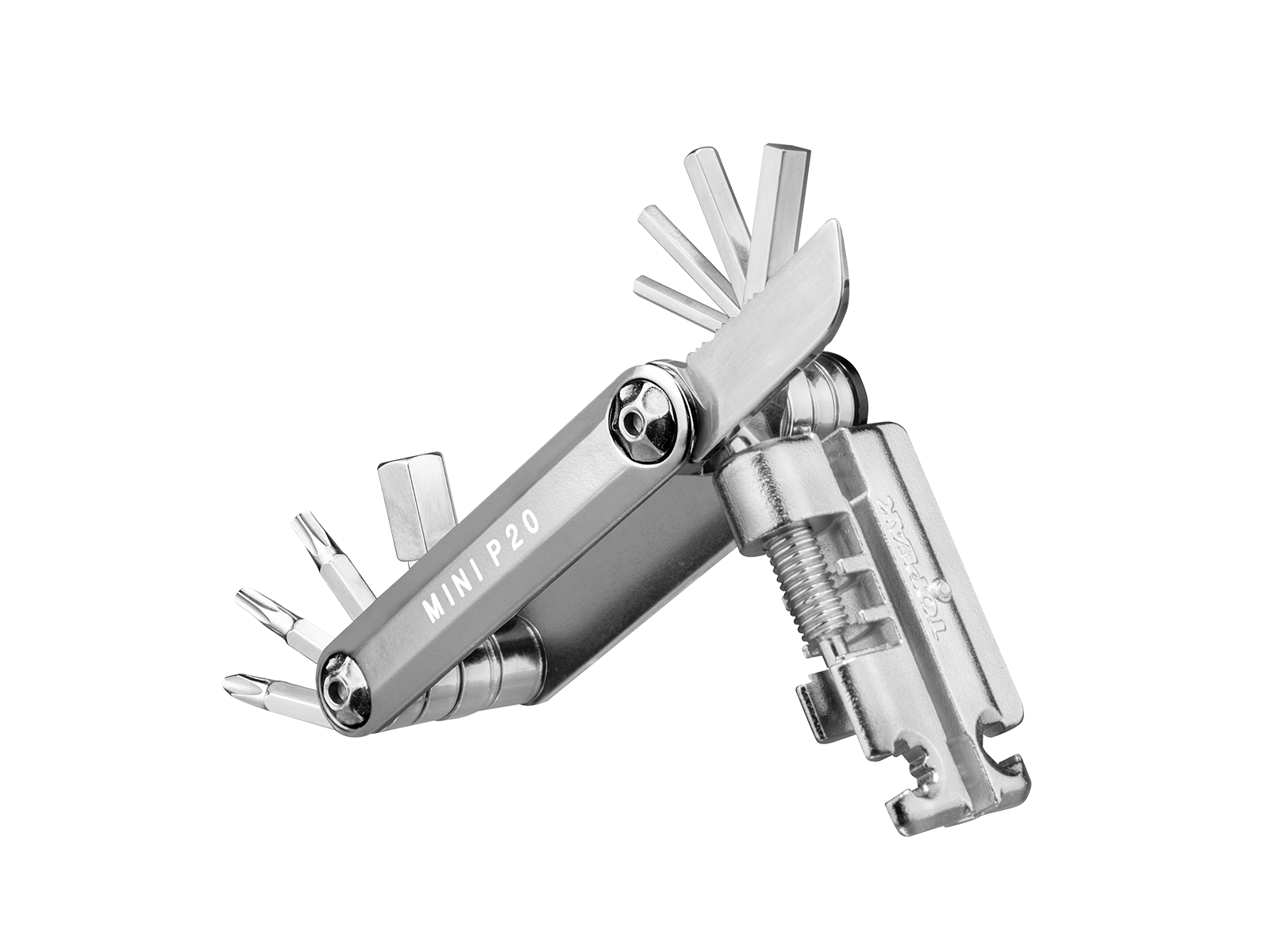 Herramienta Topeak Múltiple Mini P20 Plata