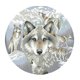 thumbnail image 4 of Kit de punto de cruz estampado para principiantes Patrón de lobo impreso 11CT 48 x 48 cm, 4 of 5