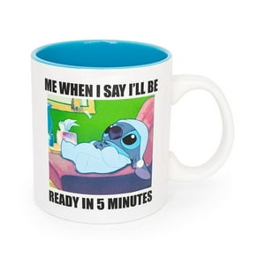 Taza De Café Disney Lilo & Stitch When I Say I'Ll Be Ready