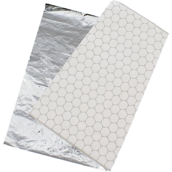 Papel aislante para envolver sándwiches, hojas de aluminio, 150