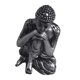 thumbnail image 2 of Estatua De Buda Indio De Meditación, Escultura En Reposo, Figura Pintada A Mano #1, 2 of 3