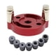 thumbnail image 3 of Juego De Plantillas Para Espigas Autocentrantes De 2-10 Mm Localizador De Perforadoras De Agujeros Verticales Rojo, 3 of 5