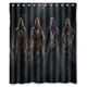 thumbnail image 1 of Cortina de ducha con estampado de Assassin's Creed, juego de cortinas de baño con ganchos, tamaño 60 x 72 pulgadas, 1 of 3