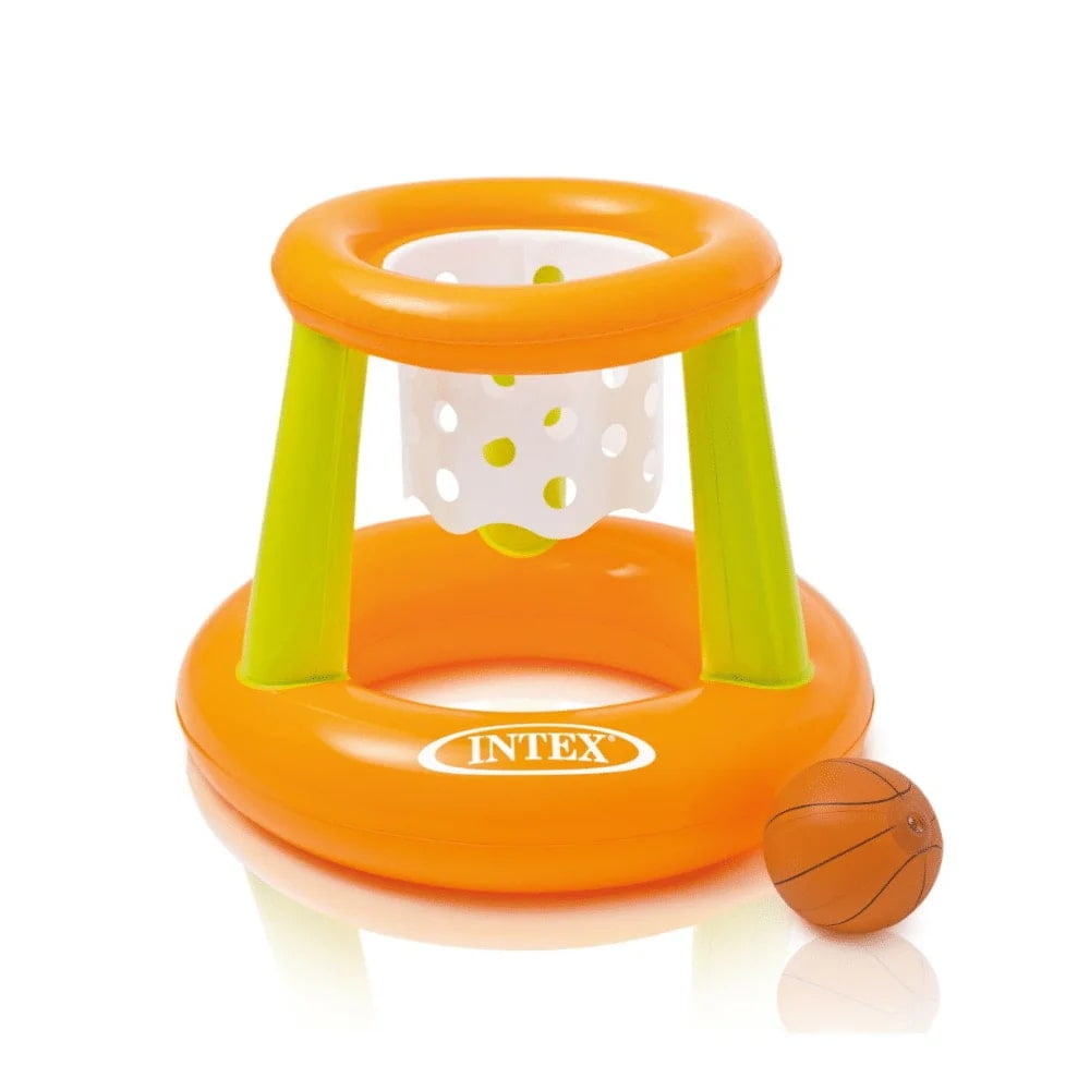 Intex - Juego Piscina Inflable Aro De Basketball Floating Hoops + Pelota Inflable