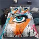 thumbnail image 2 of Multicolor Cartoon Dinosaur Skateboard Quilt Duvet Cover Set Doona Cover Kids3-Piece Bedding Set, 2 of 5