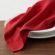 thumbnail image 5 of REGALWOVEN Juego de 6 Servilletas de Tela, Poliéster Lavable y Reutilizable para Mesa de Cena en Casa, Restaurante, Bodas y Eventos Burdeos 16x16 pulgadas, 5 of 6