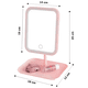thumbnail image 4 of Espejo Rosa De Maquillaje Luz Led Ajustable 3 Tonos Recargable Usb, 4 of 6