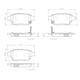 thumbnail image 1 of Pastillas Freno 17-1103, 1 of 5