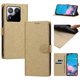 thumbnail image 3 of Funda Cartera de PU para Xiaomi 15 Pro con Tarjetas, Dorado, 3 of 6