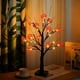 thumbnail image 4 of 1pc Battery Operated LED Spooky Tree Lights - Orange and Black Halloween Tree for Indoor Home Decorations, 4 of 4