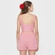 thumbnail image 2 of Blusa Mujer Crop Sin Mangas Rojo Corona, 2 of 5