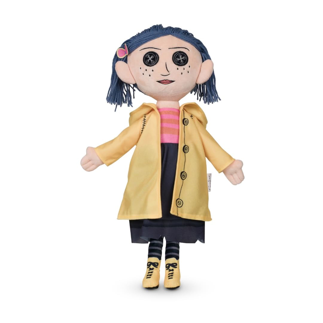 Ropa De Cama Infantil Cuddle Pillow De Felpa Coraline Franco Para Niños De Más De 3 Años