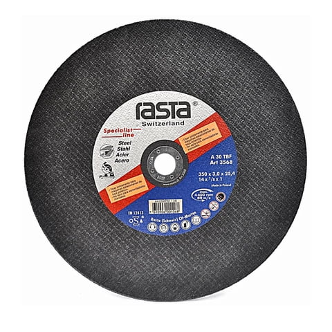 Disco Corte Metal 3568 14"" X 1/8"" X 1"" Rasta