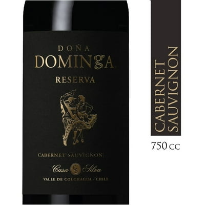 Vino Tinto Cabernet Sauvignon Reserva 13° Botella 750 Cc Doña Dominga