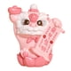 thumbnail image 2 of Estatua De León Chino, Artesanía De Resina, Adorno De Escritorio Para Estante De Gabinete De Entrada, Rosa, 2 of 5
