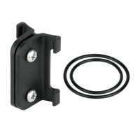 Magideal - Soporte De Montaje Para Placa De Matrícula De De Bicicleta, Piñón Fijo, Soporte Para Tarjetas De , De Sillín Para Triatlón, Bicicl Tubo Redondo