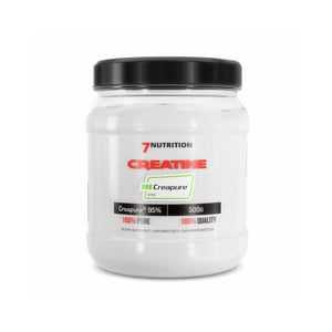 Creatina Monohidratada Creapure 500G Sin Sabor / 7Nutrition