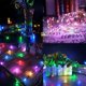thumbnail image 2 of Luces Hadas Navidad Decorativas 20m Solares multicolor, 2 of 3
