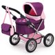 thumbnail image 1 of Carrito de muñecas Bayer Design, moderno, morado y rosa para muñecas de hasta 18 años, 1 of 8