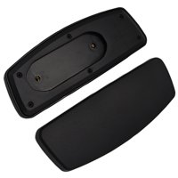 Magideal - 2 Piezas De Almohadillas Para Reposabrazos De Repuesto Para Silla De Oficina, Tapas Universales Con Orificio De Montaje, Piezas Para Sillas De Oficina
