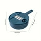 thumbnail image 3 of 1pc Multifunctional Vegetable Cutter, Potato Shredded Grater, 3 Blades Or 6 Blades For Choose 11in*7.2in, 3 of 4