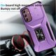 thumbnail image 5 of Funda Armada para Samsung Galaxy A15 5G con Tapa Deslizante y Soporte Magnético Giratorio Morado, 5 of 5