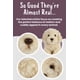 thumbnail image 4 of Peluche Living Nature Labradoodle de 25 cm con forma de perro esponjoso, 4 of 8