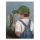 thumbnail image 1 of Arte mural en lienzo Oopsy Daisy Lil' Fisher Boy 36 x 46 cm, 1 of 1