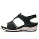 thumbnail image 2 of Sandalia Leben Black Chancleta 36, 2 of 3