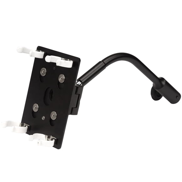 Soporte NANLITE PavoTube Doble Banco 2 T12 con Cuello de Ganso