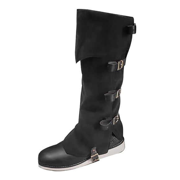 Cubrebotas MKYSZLT 38 cm Negro Renacimiento Vikingo