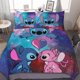 thumbnail image 1 of Stitch Bedding Duvet Cover Anime Bedding Sets 3D Printed Lightweight 3 Pieces Comforter Cover Sets, 1 of 5